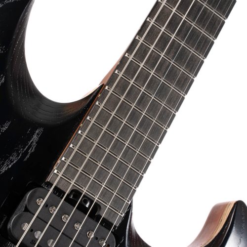 Cort KX700 Electric Guitar with EverTune – Open pore Black - Image 7