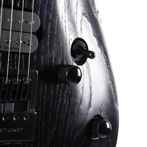 Cort KX700 Electric Guitar with EverTune – Open pore Black - Image 5