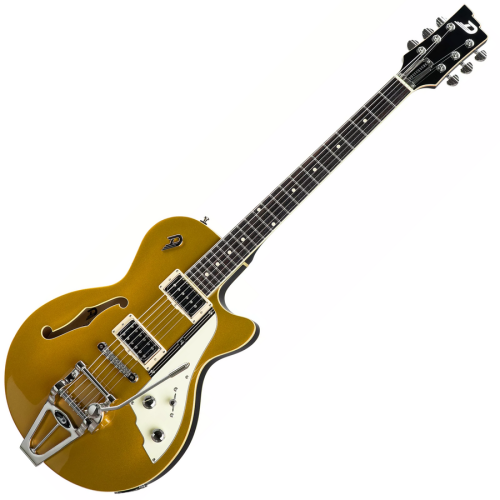 Duesenberg Starplayer TV Electric Guitar - Gold Top - Image 3