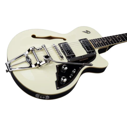 Duesenberg Starplayer TV Electric Guitar - Vintage White - Image 3