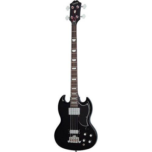 Epiphone EB3 4 String SG Bass Guitar - Ebony - Image 3