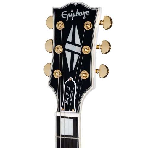 Epiphone Les Paul Custom Electric Guitar-Alpine White - Image 6
