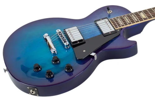 Gibson Les Paul Studio Electric Guitar - Blueberry Burst - Image 3