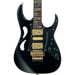 Ibanez Steve Vai Signature PIA3761 Electric Guitar - Onyx Black