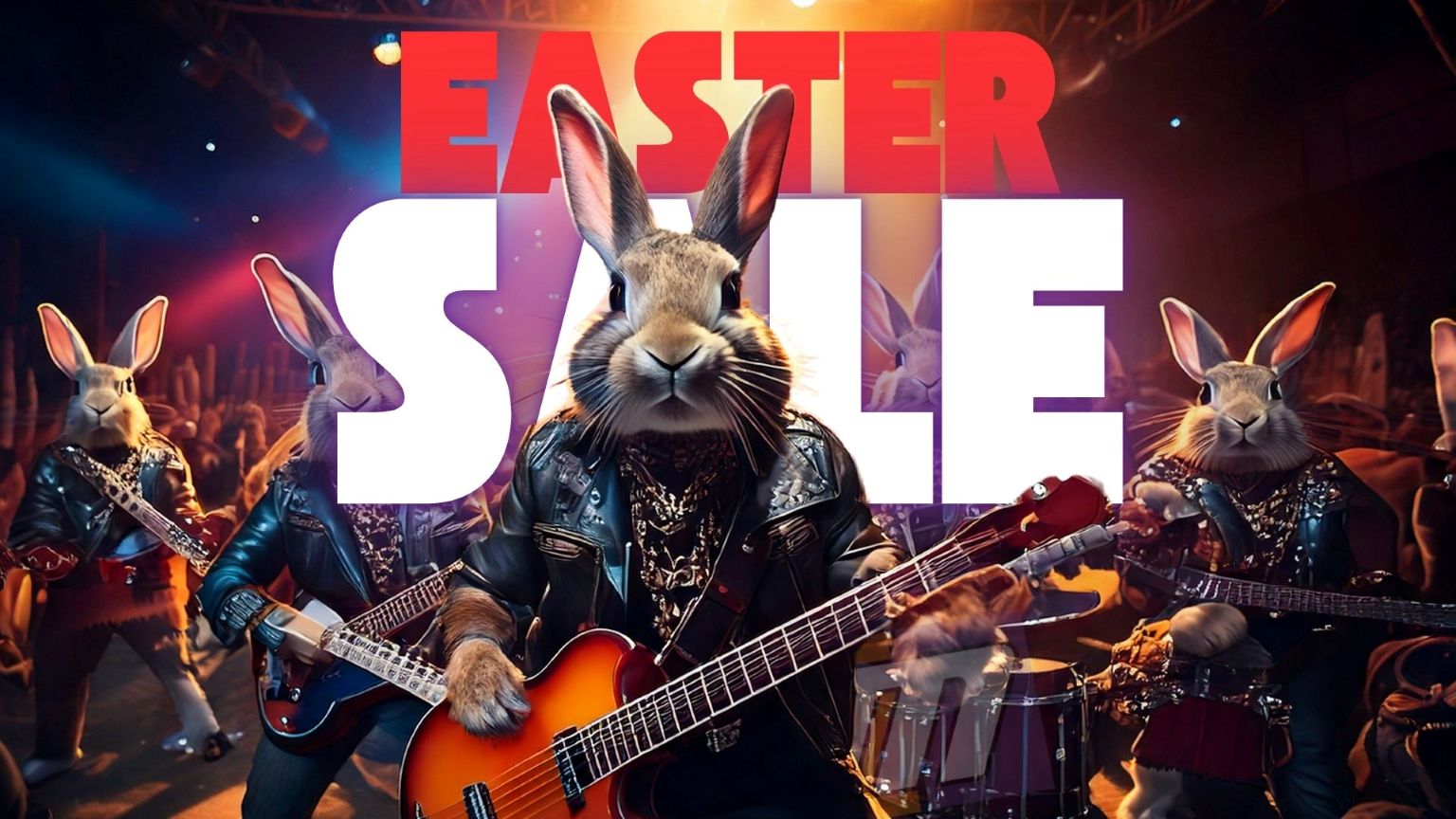 Marshall Music Easter Sale Banner