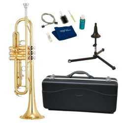 Santa Fe Bb Trumpet - Lacquer Bundle