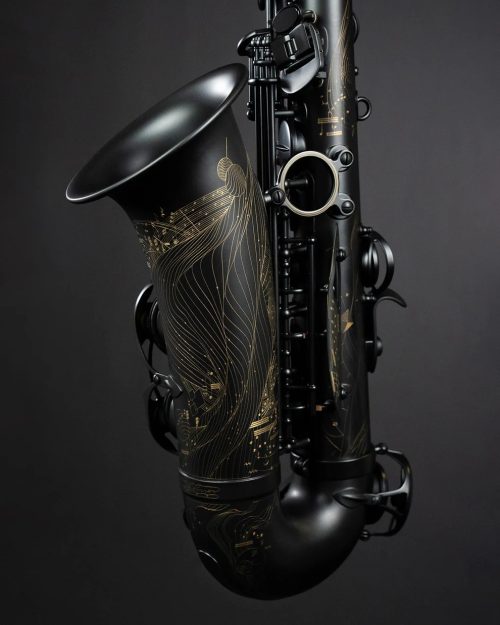 Selmer Paris Supreme Professional Alto Saxophone - Black Matte Finish, 2025 Limited Edition - Image 6