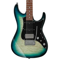 Ibanez Premium AZ24P1QM Electric Guitar - Deep Ocean Blonde