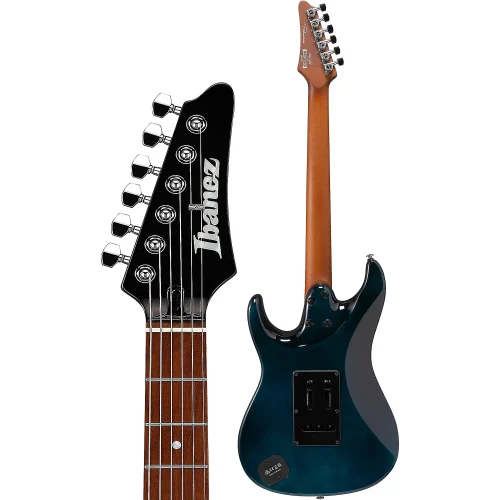 Ibanez Premium AZ24P1QM Electric Guitar - Deep Ocean Blonde - Image 6
