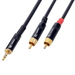 PD Connex 3.5mm Stereo Male – 2X RCA Male - 1.5M