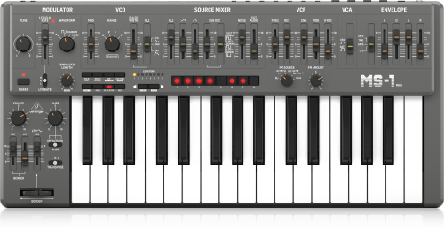 Behringer MS-1 MK II 32-key Monophonic Analog Synth - Grey - Image 2