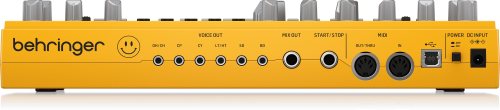 Behringer RD-6-AM Analog Drum Machine - Yellow - Image 5