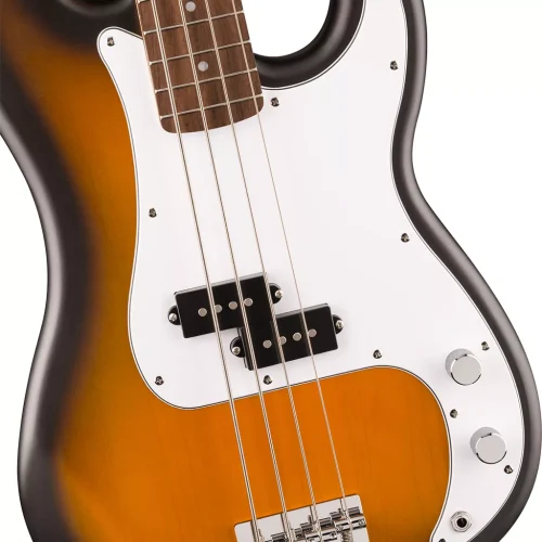 Fender Squier Debut Precision Bass Guitar – 2-Color Sunburst - Image 2