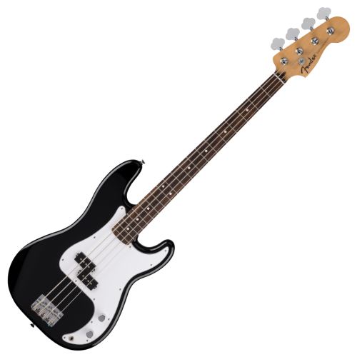 Fender Standard Precision Bass 4 String - Black - Image 2