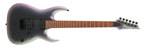 Ibanez Standard Electric Guitar - Black Aurora Burst Matte - Image 4