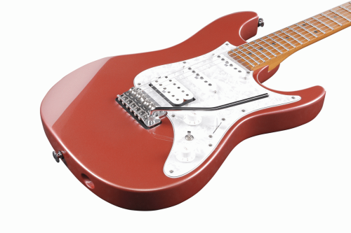 Ibanez Prestige AZ2204 Electric Guitar - Hazy Rose Metallic - Image 3