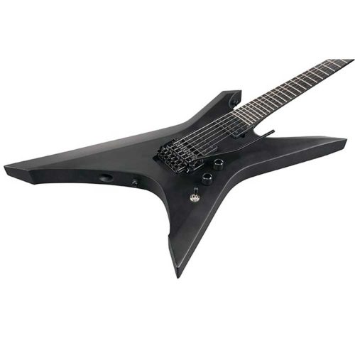 Ibanez XPTB620 Iron Label Xiphos Electric Guitar - Black Flat - Image 3