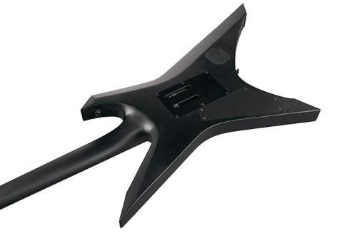 Ibanez XPTB620 Iron Label Xiphos Electric Guitar - Black Flat - Image 4