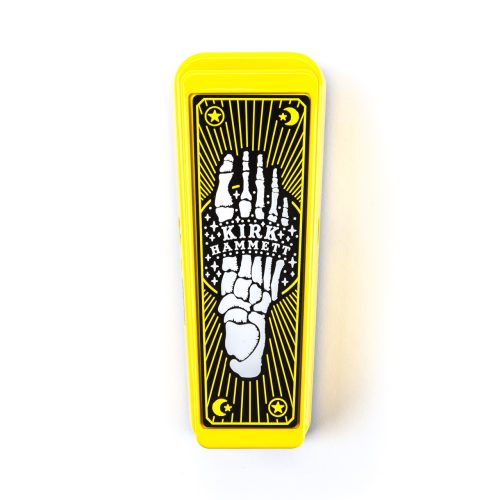 Dunlop Kirk Hammett Cry Baby Wah Pedal - Yellow Sparkle - Image 5