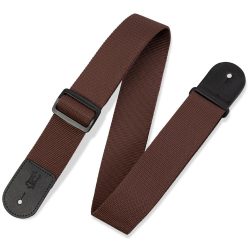 Levys Strap 2 inch Guitar Strap – M8POLY - Brown