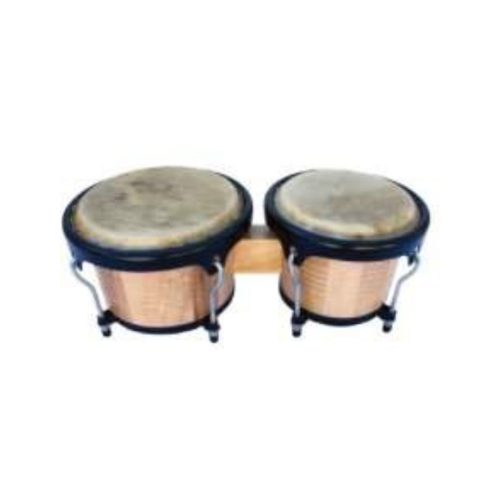 Latin Groove Tunable 7 and 8.5 inch Bongo's - Natural