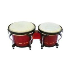 Latin Groove Tunable 6.5 and 7 inch Bongo's - Mahogany