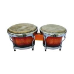 Latin Groove Tunable .5 and 9 inch Bongo's - Mahogany