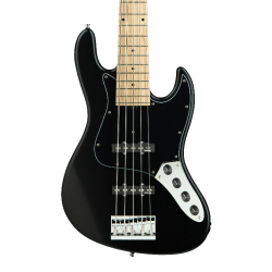 Sadowsky 21 Fret Vintage J/J 5-String Bass Guitar Black Satin