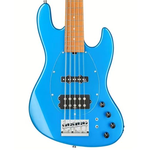 Sadowsky 21-Fret Vintage M/J Bass 5-String - Ocean Blue Metallic