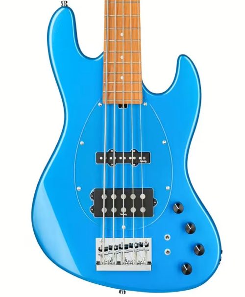 Sadowsky 21-Fret Vintage M/J Bass 5-String - Ocean Blue Metallic