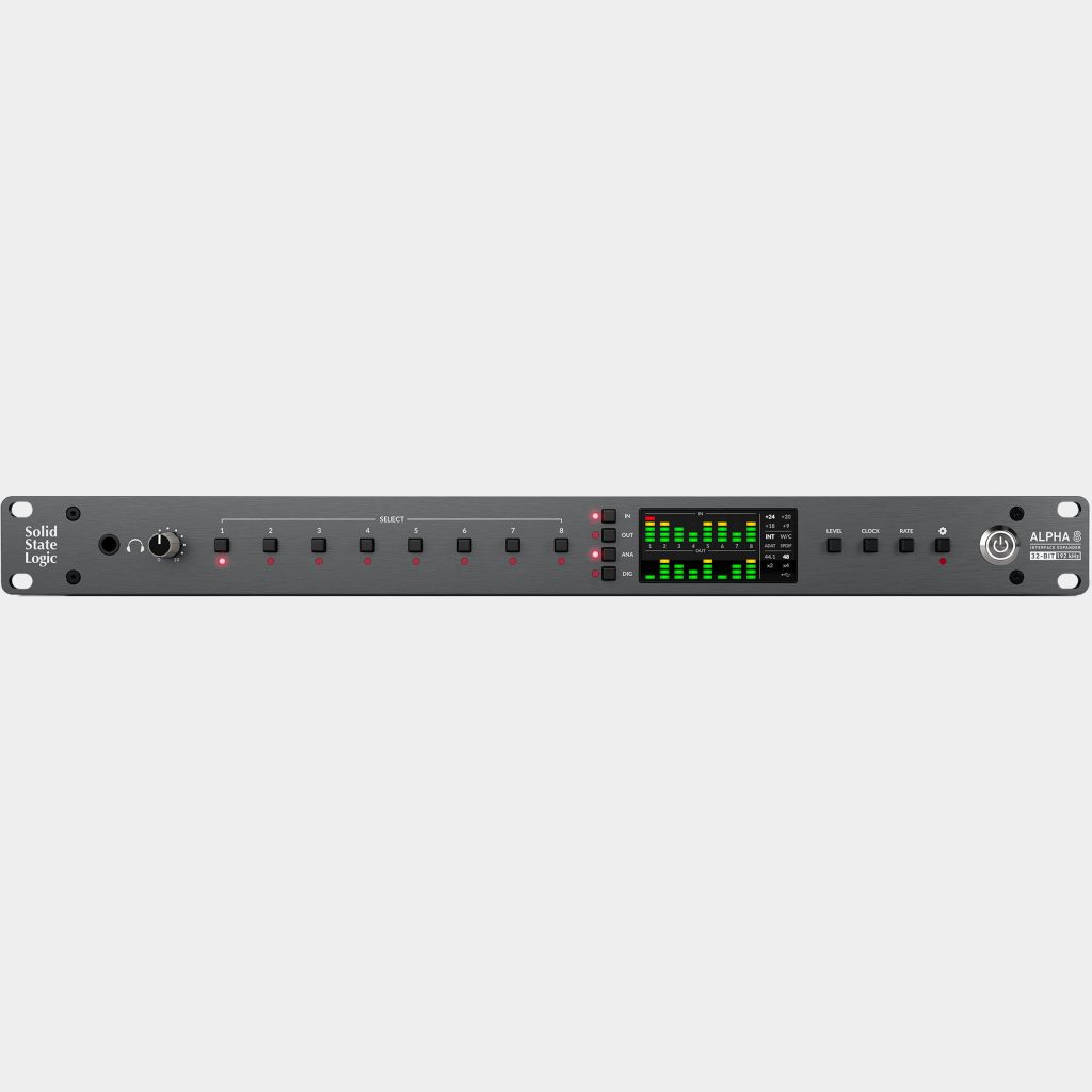 SSL Alpha 8 ADDA ConverterExpander and USB Audio Interface