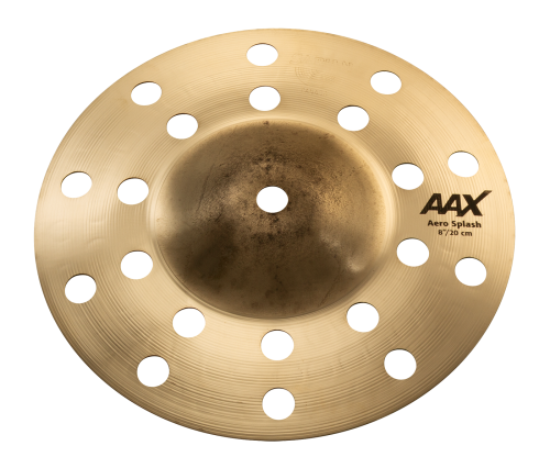 Sabian 8 inch AAX Aero Splash Cymbal - Brilliant Finish - Image 2
