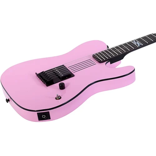 Schecter Machine Gun Kelly Signature PT Electric Guitar - Pink - Image 4