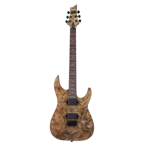 Schecter Omen Elite-6 FR Electric Guitar - Charcoal - Image 2
