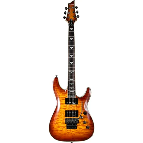 Schecter Omen Extreme-6 Electric Guitar - Vintage Sunburst - Image 2