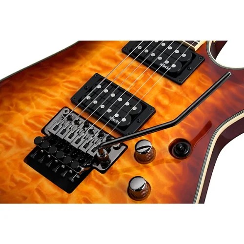Schecter Omen Extreme-6 Electric Guitar - Vintage Sunburst - Image 5