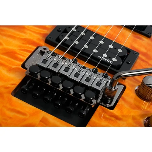 Schecter Omen Extreme-6 Electric Guitar - Vintage Sunburst - Image 6