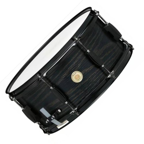 Tama Woodworks Snare Drum - 6.5 x 14-inch - Black Oak Wrap - Image 2