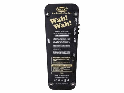 Vox V863-CA Custom Autowah Guitar Pedal - Image 2