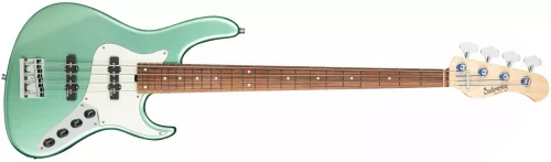 Sadowsky 24-Fret Vintage J/J Bass Alder 4 Sage Green - Image 4