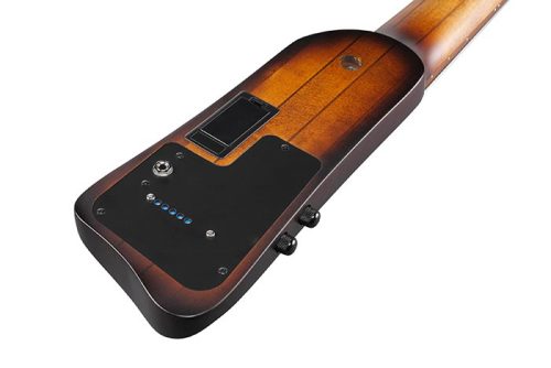 Ibanez UB805 5-string Electric Upright Bass - Mahogany Oil Burst - Image 4