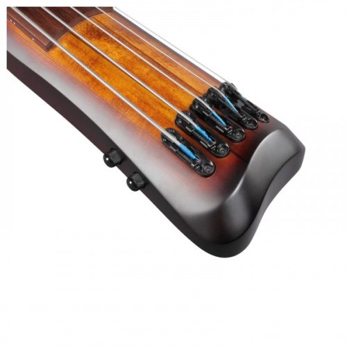 Ibanez UB805 5-string Electric Upright Bass - Mahogany Oil Burst - Image 3