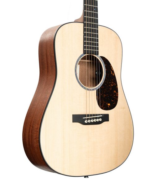 Martin DJr-10e Junior Series Acoustic Guitar - Satin Natural - Image 2