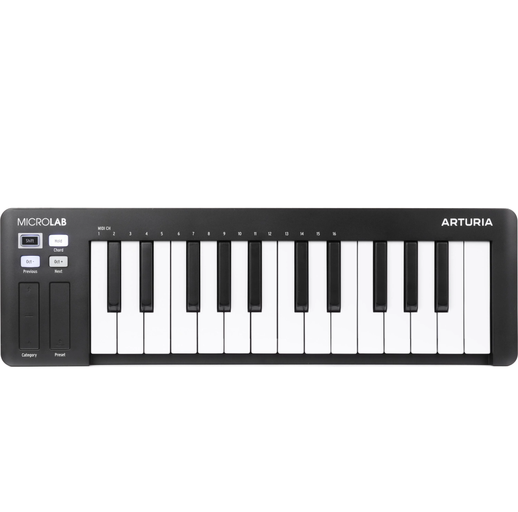 Arturia MicroLab mk3 25-key Keyboard Controller - Black