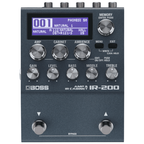 Boss IR-200 Amp and IR Cabinet Pedal