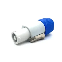 Cyberdyne Powercon (3P) Male Connector (20A) (Type B) (Blue/White)