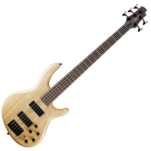 Cort Action Bass DLX 5-String Bass w/ Markbass EQ – Open Pore - Image 2