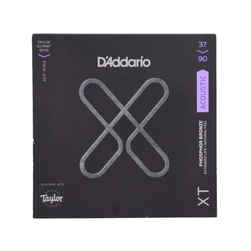 D'Addario XT Taylor GS Mini Coated Phosphor Bronze Acoustic Bass Strings