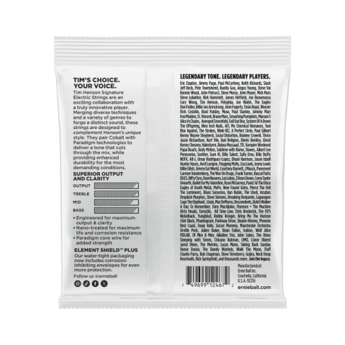 Ernie Ball Tim Henson Signature Electric Guitar Strings .0095-.046 - Image 2