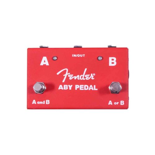 Fender 2-Switch ABY Pedal – Red